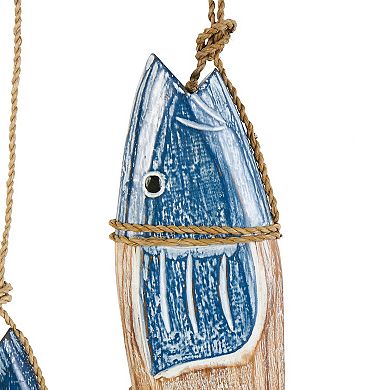 Stella & Eve 3-pc. Wood Fish Wall Decor Set