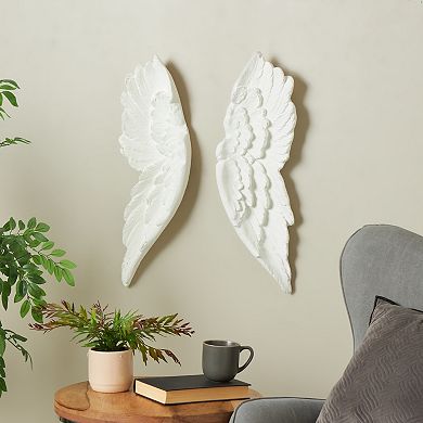 Stella & Eve 2-pc. Carved Wings Wall Decor