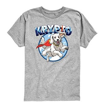 Boys 8-20 DC Comics Krypto Comic Cover Graphic Tee