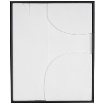 Stella & Eve Abstract Design Wood Framed Wall Art