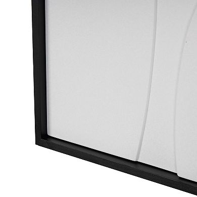 Stella & Eve Abstract Design Wood Framed Wall Decor