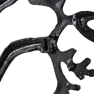 Stella & Eve Large Textured Tree Metal Wall Decor