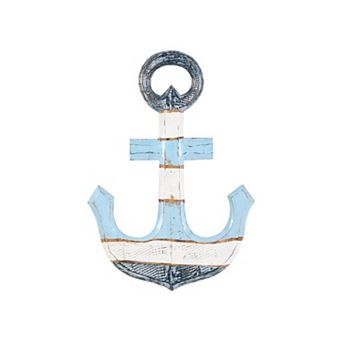Stella & Eve Distressed Anchor Wall Decor