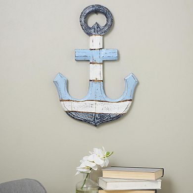 Stella & Eve Wall Decor Distressed Anchor