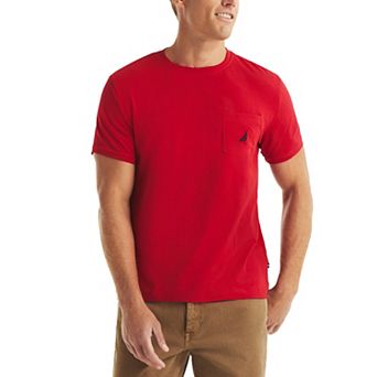 Men's Nautica Short Sleeve Anchor Pocket T-Shirt
