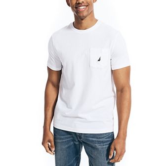Men's Nautica Short Sleeve Anchor Pocket T-Shirt