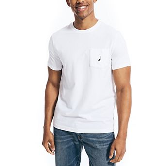 Men's Nautica Short Sleeve Anchor Pocket T-Shirt