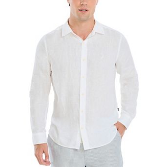 Men's Nautica Long Sleeve Solid Shirt