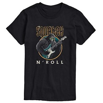 Men's Squatch N' Roll Vintage Graphic Tee