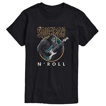 Men's Squatch N' Roll Vintage Graphic Tee