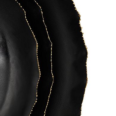 Stella & Eve Layered Floral Frame Wall Mirror