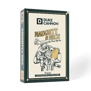 Duke Cannon Naughty & Nice 4-pc. Bar Soap Gift Set