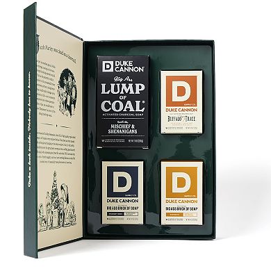 Duke Cannon Naughty & Nice 4-pc. Bar Soap Gift Set