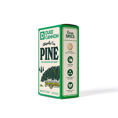 Duke Cannon Supply Co. 10-oz. Illegally Cut Pine Bar of Soap