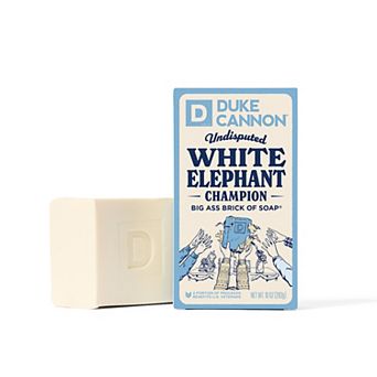 Duke Cannon Supply Co. Big Ass Bar of Soap White Elephant Champion Soap