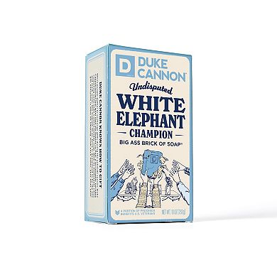 Duke Cannon Supply Co. Big Ass Bar of Soap White Elephant Champion Soap
