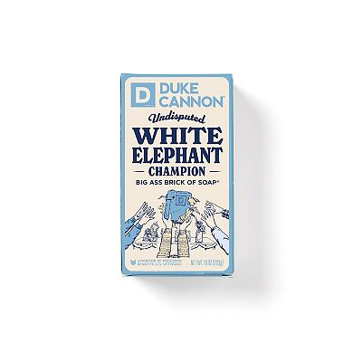 Duke Cannon Supply Co. Big Ass Bar of Soap White Elephant Champion Soap