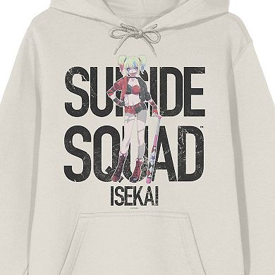 Men's Suicide Squad Isekai Harley Quinn Graphic Hoodie