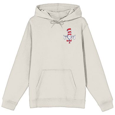 Men's Dr. Suess The Cat In The Hat With A Tip Of His Hat Graphic Hoodie