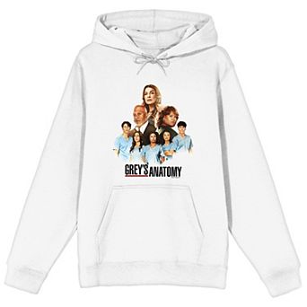 Men's Grey's Anatomy Meredith Grey, Miranda Bailey, & Logo Graphic Hoodie