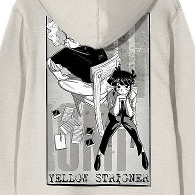 Men's Yellow Stringer Double-Sided Graphic Hoodie