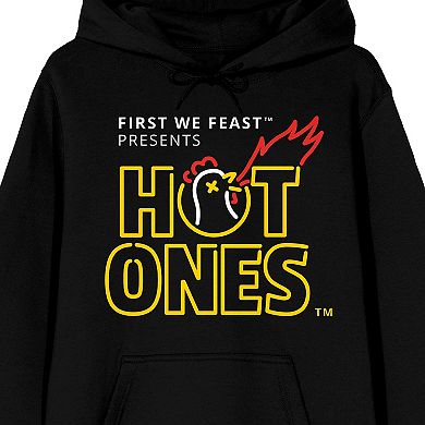 Men's Hot Ones Orange & Bell Pepper Graphic Hoodie