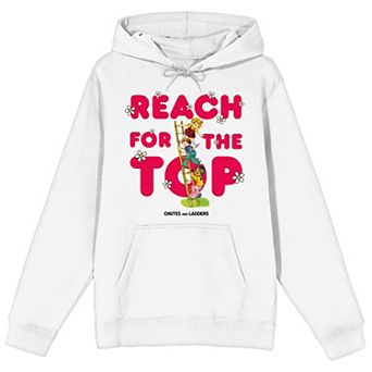 Men's Chutes & Ladders Reach For The Top Graphic Hoodie