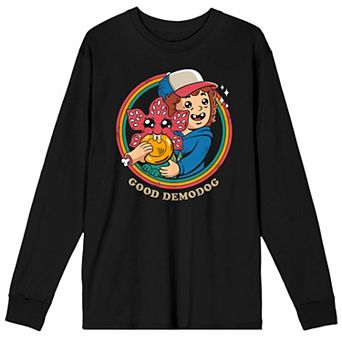 Men's Stranger Things Good Demodog Long Sleeve Graphic Tee