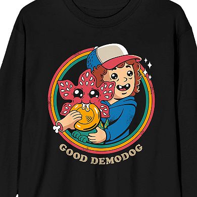Men's Stranger Things Good Demodog Long Sleeve Graphic Tee