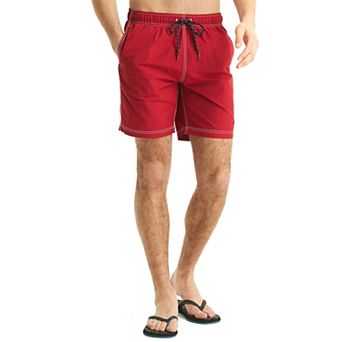 Men's Nautica Anchor Solid Swim Trunks