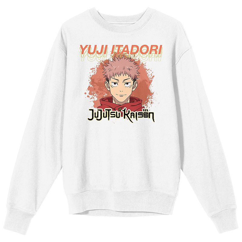 Men's Jujutsu Kaisen Yuji Itadori Graphic Sweatshirt, 