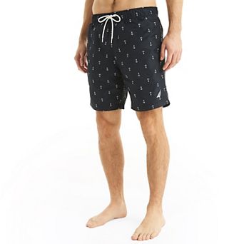 Men's Nautica Anchor Printed Swim Trunks
