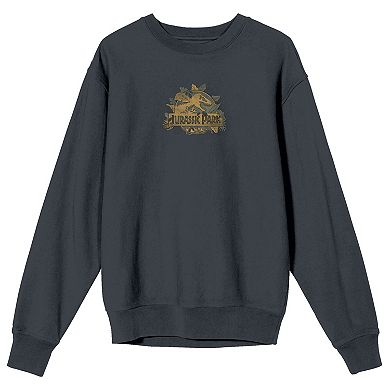 Men's Jurassic Park Classic Logo Graphic Sweatshirt