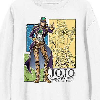 Men's Jojo's Bizarre Adventure Jotaro Graphic Sweatshirt