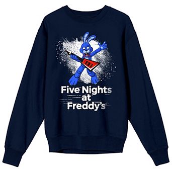 Men's Five Nights at Freddy's Bonnie With Guitar Graphic Sweatshirt