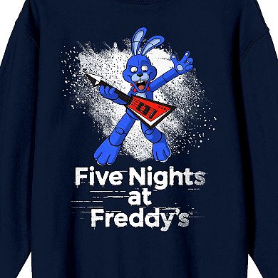 Men's Five Nights at Freddy's Bonnie With Guitar Graphic Sweatshirt