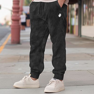 パンツ ans dotsloevner Dalix Mens Ghost Midweight Washed Jogger Pant