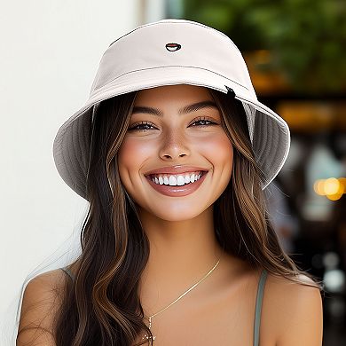 Dalix Womens Lil Coffee Cotton Bucket Hat