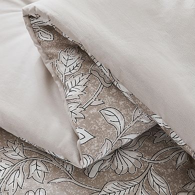 Lush Decor Zara Floral Block 8-Piece Comforter Set