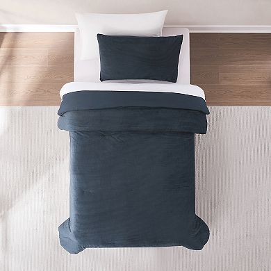Lush Decor Arden Ribbed Corduroy Comforter Set