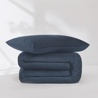 Lush Decor Arden Ribbed Corduroy Comforter Set