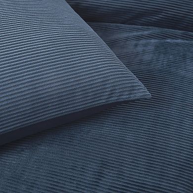 Lush Decor Arden Ribbed Corduroy Comforter Set