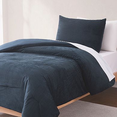 Lush Decor Arden Ribbed Corduroy Comforter Set