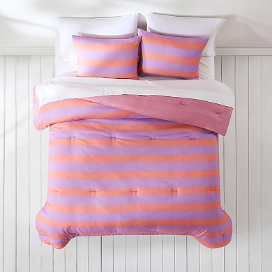 Lush Decor Gale Cabana Stripe Comforter Set