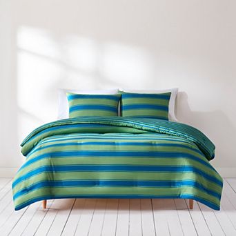 Lush Decor Gale Cabana Stripe Comforter Set
