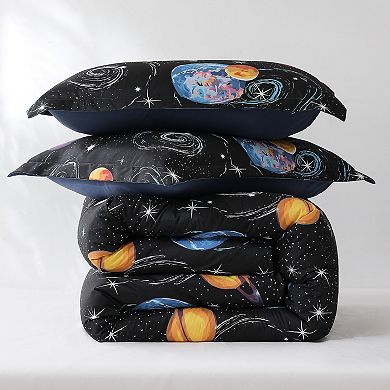 Lush Decor Mysterious Universe Comforter Set
