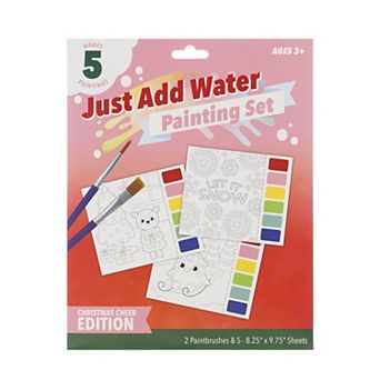 Pulsar Just Add Water Painting Activity Set - Christmas Cheer Edition