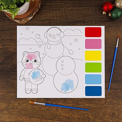 Pulsar Just Add Water Painting Activity Set - Christmas Cheer Edition