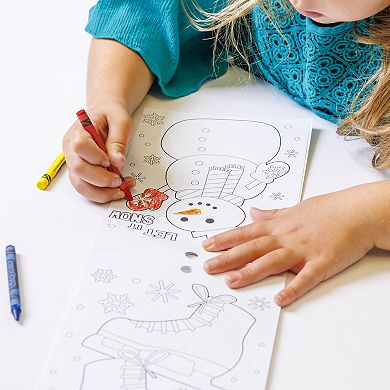 Pulsar 64-pg. Winter Wonderland Coloring Book with Crayons