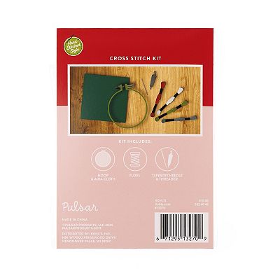 Pulsar Holiday Cross Stitch Kit Complete Kit Makes 1